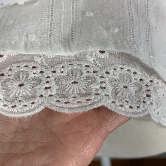 Skies are Blue Boho Off Shoulder Top - Picture 3 of 6